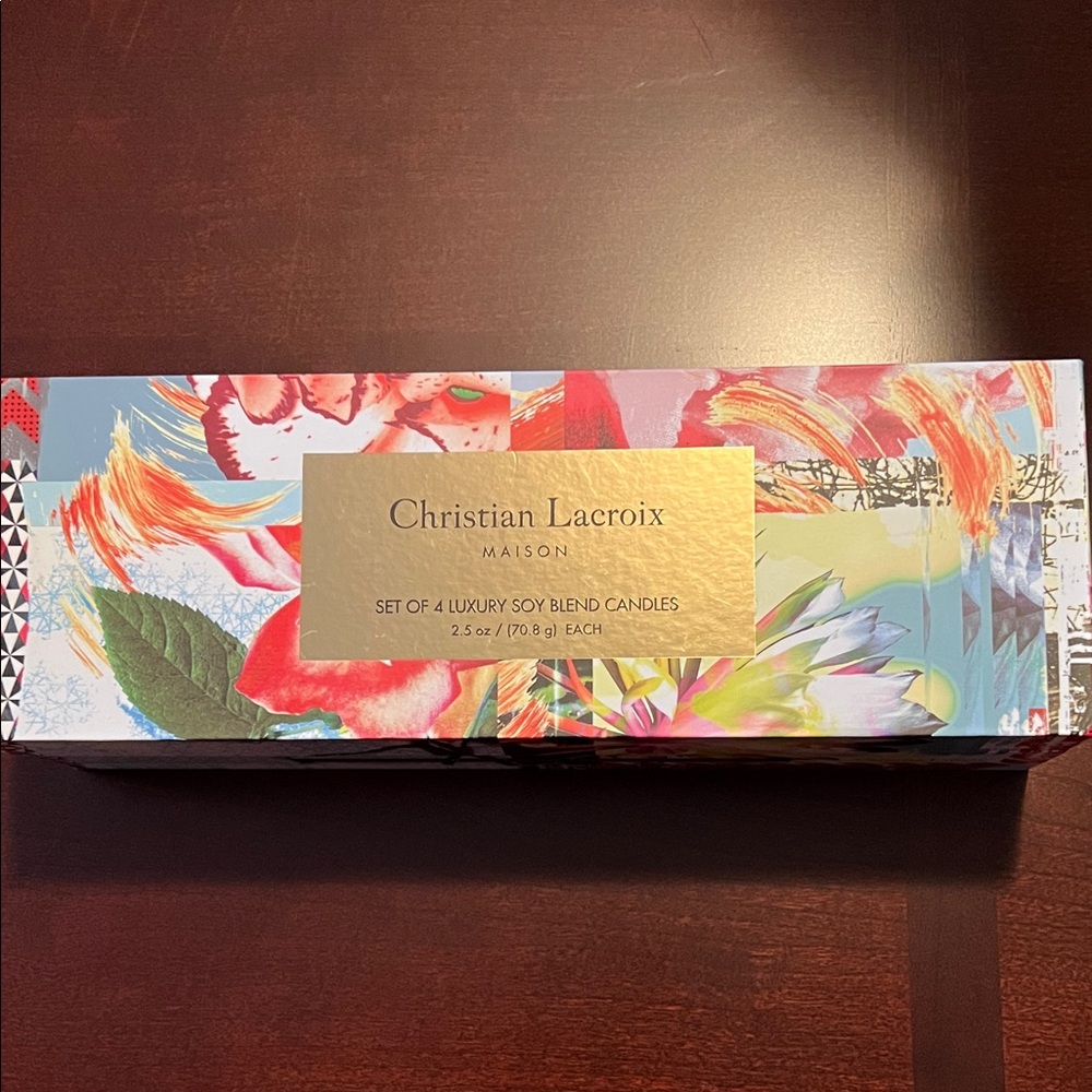 Christian Lacroix Multicolor Candle Set